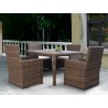 Sunset West Coronado Dining Chair With Cushions - Lifestyle Photo