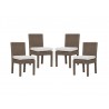 Sunset West Coronado Dining Chair - Set in Angle