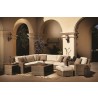 Sunset West Coronado Wicker Sectional With Cushions - In Set