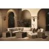Sunset West Coronado Wicker Sectional With Cushions - Lifestyle - Sunset West Coronado Wicker Sectional With Cushions - Lifestyle