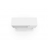 Liberty 42.52" Mid Century - Modern TV Stand with 2 Shelves and 1 Door - White - Top View