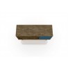 Liberty 42. - Rustic Brown and Aqua Blue - Tpo