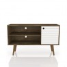 Liberty 42. - Rustic Brown and White - Front