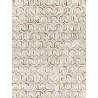 Exquisite Rugs Natural Hide Cowhide Silver/Ivory Area Rug 2141-003