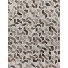 Natural Hide Cowhide Silver/Ivory Area Rug 2144-02