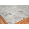 Natural Hide Cowhide Ivory Area Rug 2145-04