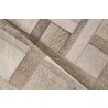 Natural Hide Cowhide Silver/Ivory Area Rug 2149-02