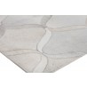Natural Hide Cowhide Silver/Ivory Area Rug 2151-01
