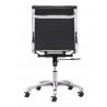 Zuo Modern Lider Plus Armless Office Back View