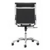 Zuo Modern Lider Plus Armless Office Back View - Zuo Modern Lider Plus Armless Office Back View