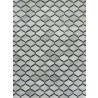 Natural Hide Cowhide Silver/Blue Area Rug 2153-01