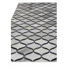 Natural Hide Cowhide Silver/Blue Area Rug 2153-02