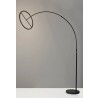 Adesso Falcon LED Arc Lamp With Smart Switch Side - Adesso Falcon LED Arc Lamp With Smart Switch Side