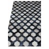 Natural Hide Cowhide Silver/Blue Area Rug 2157-06