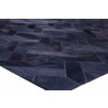 Natural Hide Cowhide Navy Area Rug 2158-03