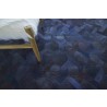 Natural Hide Cowhide Navy Area Rug 2158-04