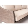 Alfresco Home Hollybury Wicker Sectional Group With Sunbrella Cushions - Arm Angled