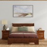 Alpine Furniture West Haven Califnornia King Bed in Cappuccino - Front