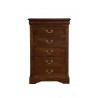 Alpine Furniture West Haven Chest in Cappuccino - Front