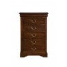 Alpine Furniture West Haven Chest in Cappuccino - Front