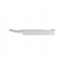 Manhattan Comfort Liberty Mid-Century Modern 62.99 TV Panel with Overhead Décor Shelf in White Top
