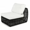 Skyline Design Dynasty Black Center with Sunbrella Cushion - Skyline Design Dynasty Black Center with Sunbrella Cushion