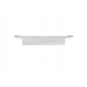Manhattan Comfort Astor 70.86 Modern Floating Entertainment Center 2.0 with Media and Décor Shelves in White Top