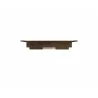 Manhattan Comfort Plaza 64.25 Modern Floating Wall Entertainment Center with Display Shelves in Rustic Brown Top - Manhattan Comfort Plaza 64.25 Modern Floating Wall Entertainment Center with Display Shelves in Rustic Brown Top