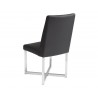 SUNPAN Howard Dining Chair - Black/Grey/White, Back Angle