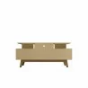 Manhattan Comfort Yonkers 70.86 TV Stand with Solid Wood Legs and 6 Media and Storage Compartments in Rustic Brown Back - Manhattan Comfort Yonkers 70.86 TV Stand with Solid Wood Legs and 6 Media and Storage Compartments in Rustic Brown Back