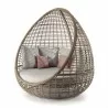 Skyline Design Faber Swivel Daybed with Sunbrella Cushions Side - Skyline Design Faber Swivel Daybed with Sunbrella Cushions Side