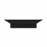 Manhattan Comfort Liberty 70.86 Floating Wall Entertainment Center with Overhead Shelf in Black TOp - Manhattan Comfort Liberty 70.86 Floating Wall Entertainment Center with Overhead Shelf in Black TOp