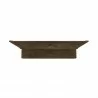 Manhattan Comfort Liberty 70.86 Floating Wall Entertainment Center with Overhead Shelf in Black Bottom - Manhattan Comfort Liberty 70.86 Floating Wall Entertainment Center with Overhead Shelf in Black Bottom