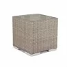 Skyline Design Paloma Side Table with Glass - Skyline Design Paloma Side Table with Glass