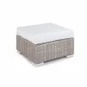 Skyline Design Paloma Ottoman with Sunbrella Cushion - Skyline Design Paloma Ottoman with Sunbrella Cushion