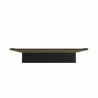 Manhattan Comfort Vernon 62.99 Floating Wall Entertainment Center in Rustic Brown and Black - Manhattan Comfort Vernon 62.99 Floating Wall Entertainment Center in Rustic Brown and Black