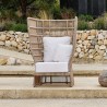 Skyline Design Rio Armchair with Sunbrella Cushion  Front