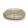 Skyline Design Rio Coffee Table with Glass - Skyline Design Rio Coffee Table with Glass