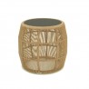 Skyline Design Calixto Side Table with Glass