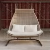 Skyline Design Paloma Double Hanging Chair with Sunbrella Cushion - Skyline Design Paloma Double Hanging Chair with Sunbrella Cushion