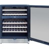 Summerset Grills 24 Outdoor Rated Dual Zone Wine Cooler - Front Open and Empty - Summerset Grills 24 Outdoor Rated Dual Zone Wine Cooler - Front Open and Empty