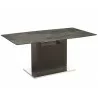 Casabianca OLIVIA Non-extendable Frame Dining Table With Dark Gray Oak Base - Casabianca OLIVIA Non-extendable Frame Dining Table With Dark Gray Oak Base