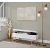 LumiSource Midas Bench - WHITE - LumiSource Midas Bench - WHITE