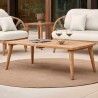 Skyline Design Krabi 7-Piece Seating Set with Sunbrella Cushions Coffee Table