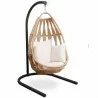 Skyline Design Krabi Hanging Chair with Sunbrella Cushion & Stand - Skyline Design Krabi Hanging Chair with Sunbrella Cushion & Stand