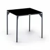  Skyline Design Boston Side Table with Glass -  Skyline Design Boston Side Table with Glass