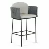 Skyline Design Boston Barstool with Sunbrella Cushion - Skyline Design Boston Barstool with Sunbrella Cushion