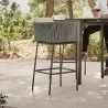 Skyline Design Boston Barstool with Sunbrella Cushion Outdoor View - Skyline Design Boston Barstool with Sunbrella Cushion Outdoor View