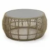 Skyline Design Calixto Coffee Table with Glass - Skyline Design Calixto Coffee Table with Glass