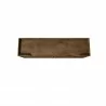 Manhattan Comfort Addie 53.54 Sideboard with 5 Shelves in Rustic Brown Top - Manhattan Comfort Addie 53.54 Sideboard with 5 Shelves in Rustic Brown Top